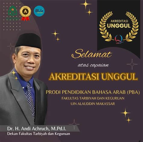 Selamat Sukses Atas Diraihnya Akreditasi Unggul Program Studi