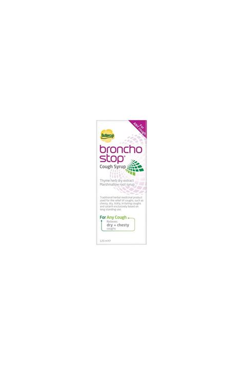 Buttercup Bronchostop Cough Syrup 200ml Coughs And Colds From Allcures Plc Uk