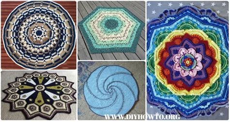 Crochet Circle Blanket Free Patterns