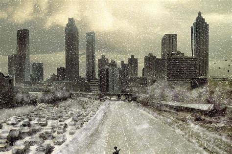 Atlanta Preps for Another Inch or Two of Snow; New York City Sighs