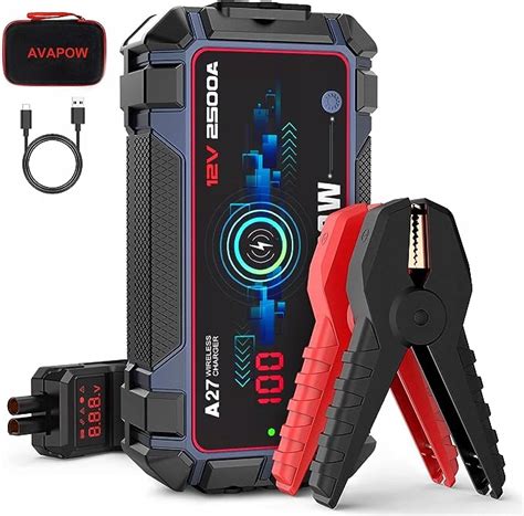 Booster Rozruch Jump Starter Powerbank Latarka A Mah Avapow