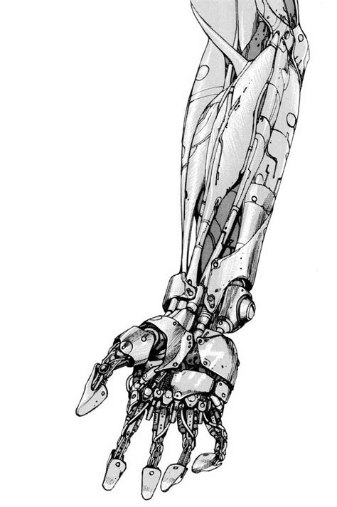 Robotic Human Arm Drawing at PaintingValley.com | Explore collection of ...