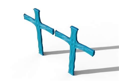 3D Printed geometric cross by saeed youhannae | Pinshape