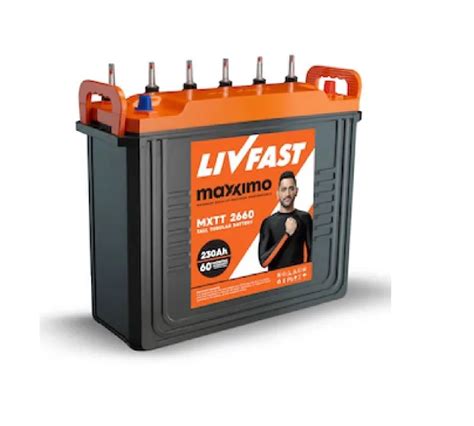 Livfast Maxximo Mxtt Tall Tubular Battery At Rs Inverter