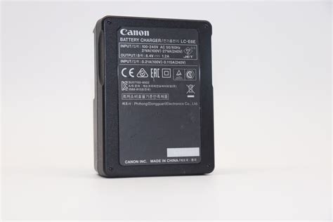 Genuine Canon Lc E E Charger For Lp E Lp E N Battery Eos D D D D