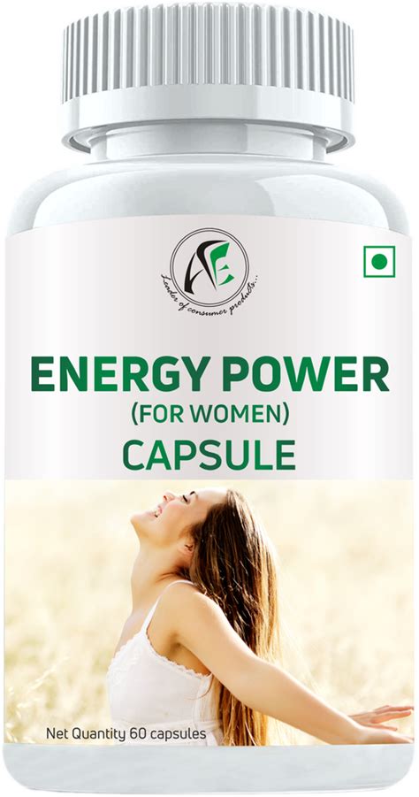 Herbal Ayurvedic Herbs Energy Power Capsule For Woman 60capsule