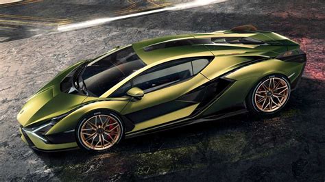 Lamborghini Sian 1º carro eletrificado da marca é também o mais potente