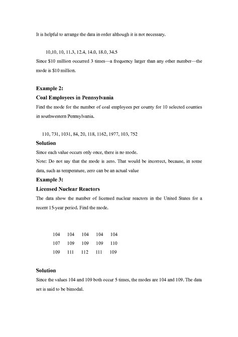 SOLUTION: Statistical mode solved examples use of mode and properties ...