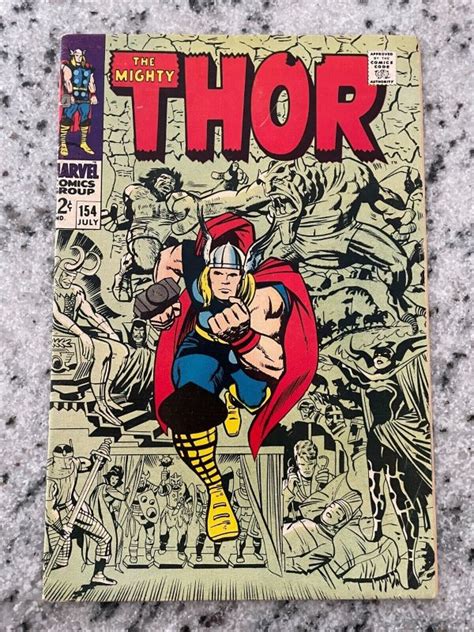 Mighty Thor Vf Marvel Comic Book Asgard Loki Odin Sif Avengers