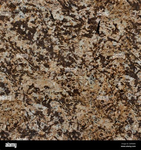 Mottled Brown Granite Texture With Pattern Seamless Square Background