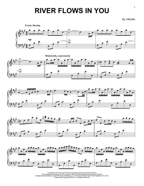 River Flows In You Violin Sheet Music Pdf Hermina Reaves