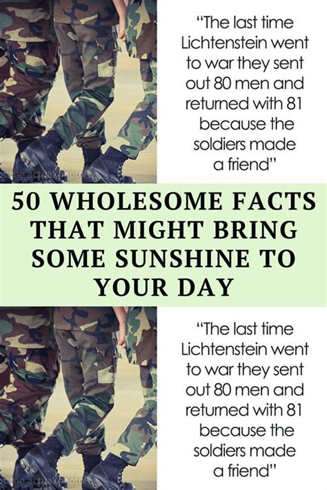 50 Wholesome Facts That Might Bring Some Sunshine To Your Day Artofit