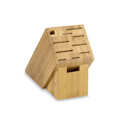 Shun 11 Slot Bamboo Block Kitchenessentialsca