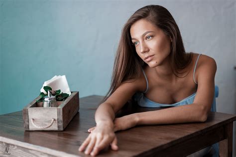 Fondos De Pantalla Mujer Modelo Morena Profundidad De Campo