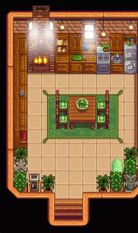 Stardew Valley Kitchen Design Stardew Valley Stardew Valley Layout