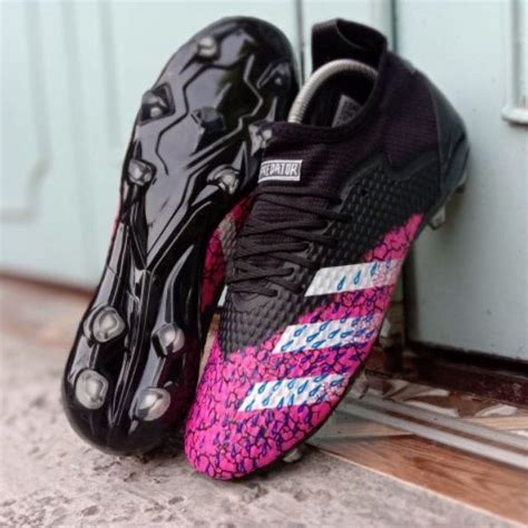 Jual Sepatu Bola Adidas Predator Mutator Hitam Pink Shopee Indonesia