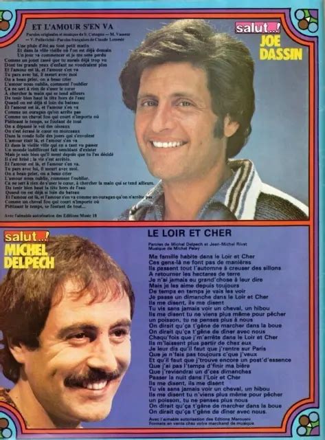 JOE DASSIN MICHEL Delpech Coupure De Presse 1 Page 1977 Clipping