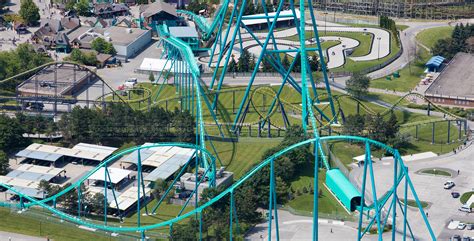 Aerial Photo Canadas Wonderland