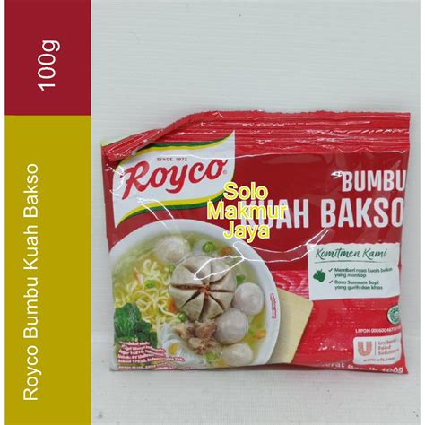 Jual Royco Bumbu Kuah Bakso Gr Bumbu Kuah Bakso Rasa Sumsum Sapi