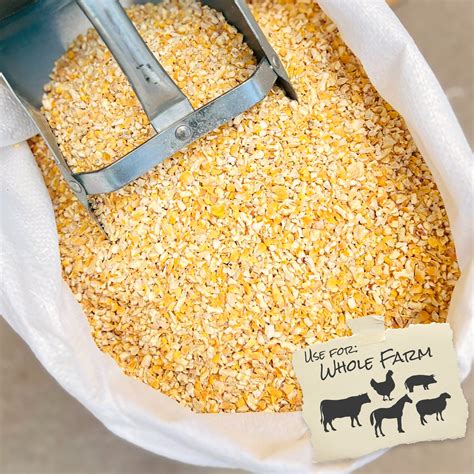 Premium Usa Cracked Corn Livestock Feed Leland Mills