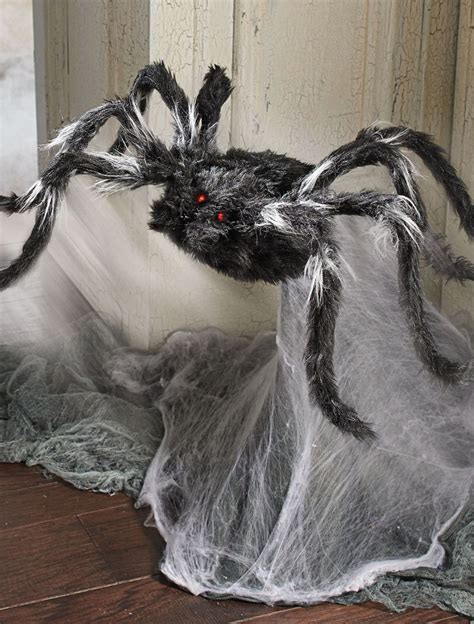 Animated Haunted Jumping Spider Grandin Road Halloween Spider