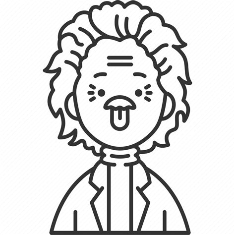 Albert, einstein, physicist, genius, atomic icon - Download on Iconfinder