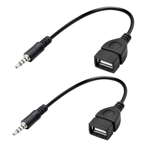 Amazon MEIRIYFA Cable Convertidor De Audio AUX Macho A USB 2 0