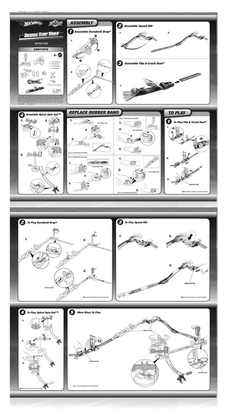 Hot Wheels Trick Tracks Colossal Stunt World