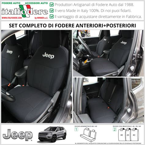 FODERE COPRISEDILI JEEP COMPASS SU MISURA Fodera Fodere Foderine