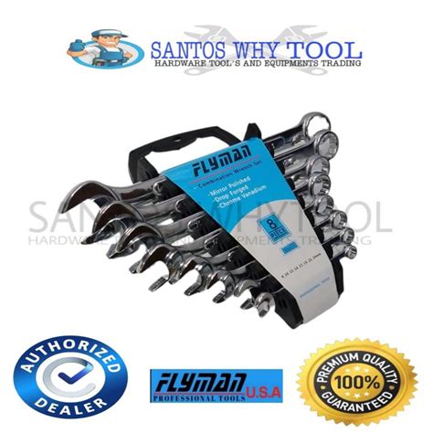 Flyman Usa Pcs Combination Wrench Lazada Ph