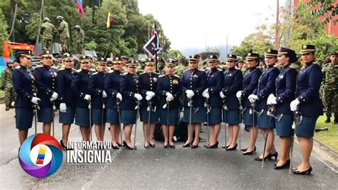 Las Mujeres En El Desfile Militar Del 20 De Julio YouTube