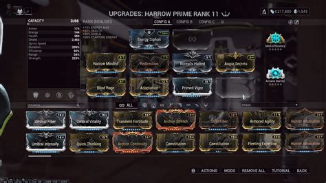 Need help on Harrow Build : r/Warframe