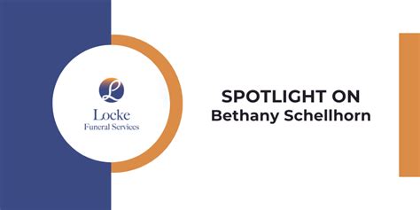 Meet Bethany Schellhorn Locke Funeral Services