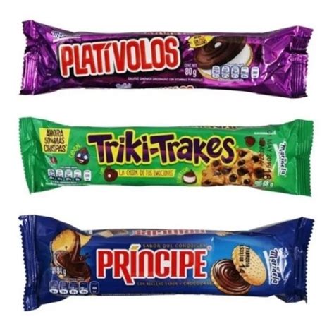 Galletas Marinela Mix Kg Principe Triki Plativolos Pz Mercadolibre