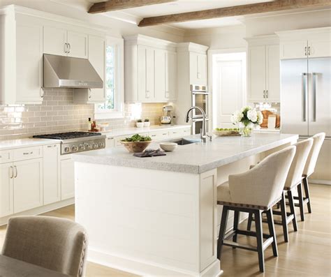 Shaker White Kitchen Kitchen Craft Cabinetry