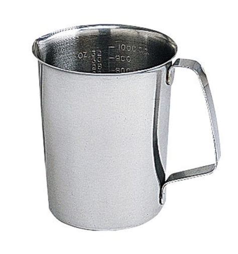 Cole Parmer Cole Parmer Stainless Steel Graduated Pouring Beaker Oz