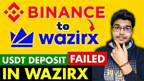 Binance To Wazirx Crypto Transfer Wazirx Crypto Deposit Wazirx