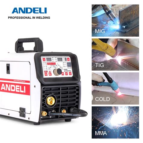 Andeli Mig 270tpl Migtigpulse Tigmmacold Welder 4 In 1 Multi