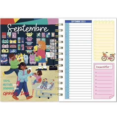 Calendrier Familial X Cm Septembre