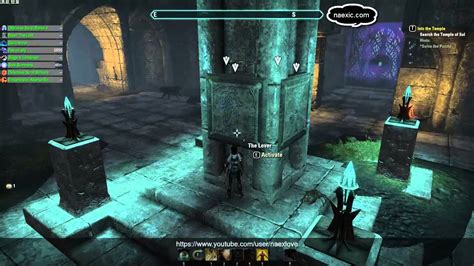 The Elder Scrolls Online Into The Temple Solving The Puzzle Youtube