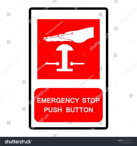 8,339 Emergency Stop Button Symbol Images, Stock Photos, 46% OFF