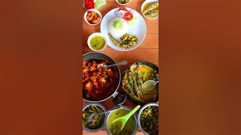 Shorts 😋desi Lunch Thali For Husband Youtubeshorts Youtubefeed