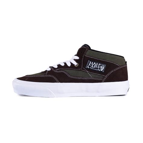 Vans Skate Half Cab 92 Vcu Dark Brownwhite Pivot Skateshop