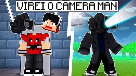 P3DRU Virou O CAMERAMAN No Minecraft Por 24 HORAS YouTube