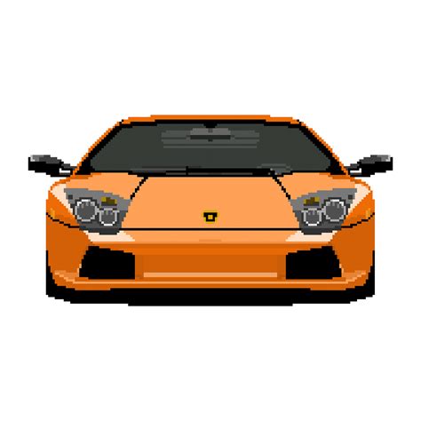 Lamborghini Murcielago Pixel art on Behance