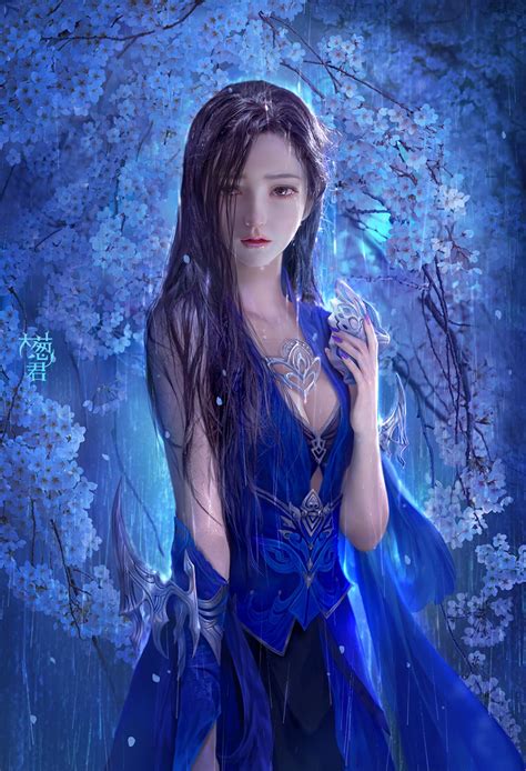 Digital Art Girl Anime Art Fantasy Anime Art Beautiful