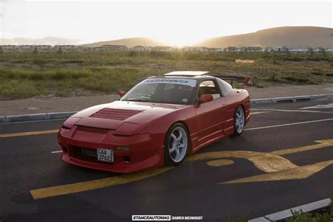 Unleashing Power Skyline RB Powered Nissan 200SX Stance Auto Car