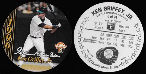 1996 MSA King B Disc Griffey Jr Ken Tim Peichel Flickr