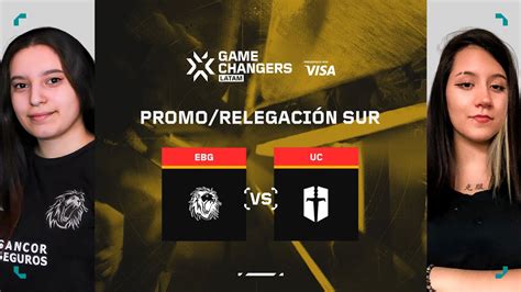 VCT Game Changers LATAM VISA Promo Relegación Sur YouTube