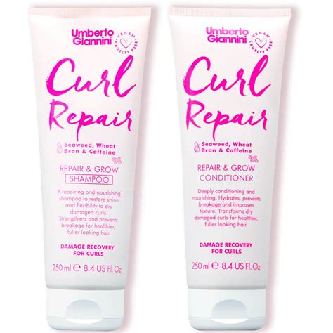 Umberto Giannini Curl Repair Shampoo And Conditioner Duo Lookfantastic